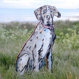 Great Dane dog sculpture by Christian Nicolson