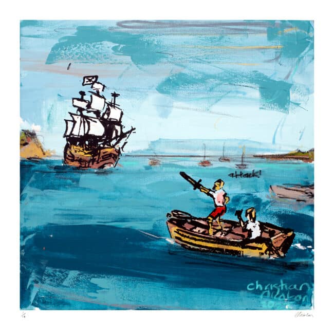 Klingons on the Starboard Bow Art Print