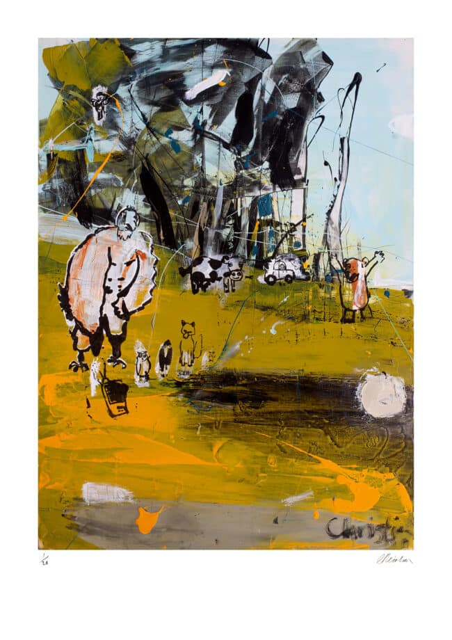 Land of the Lost - Jim the Eagle Art Print