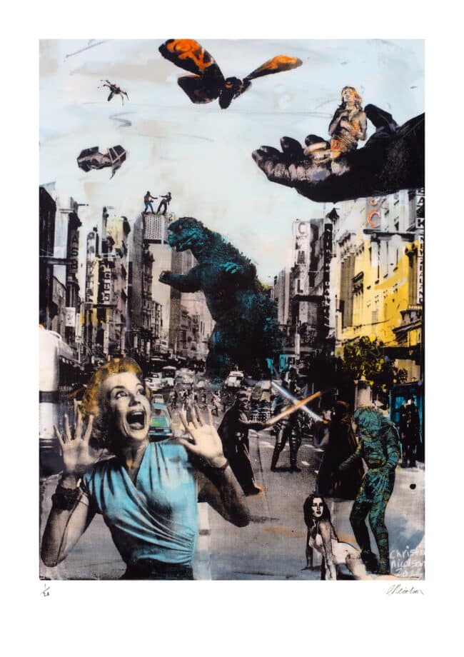 Mad City II Art Print