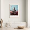 The Lone Ranger Art Print with Wood Frame