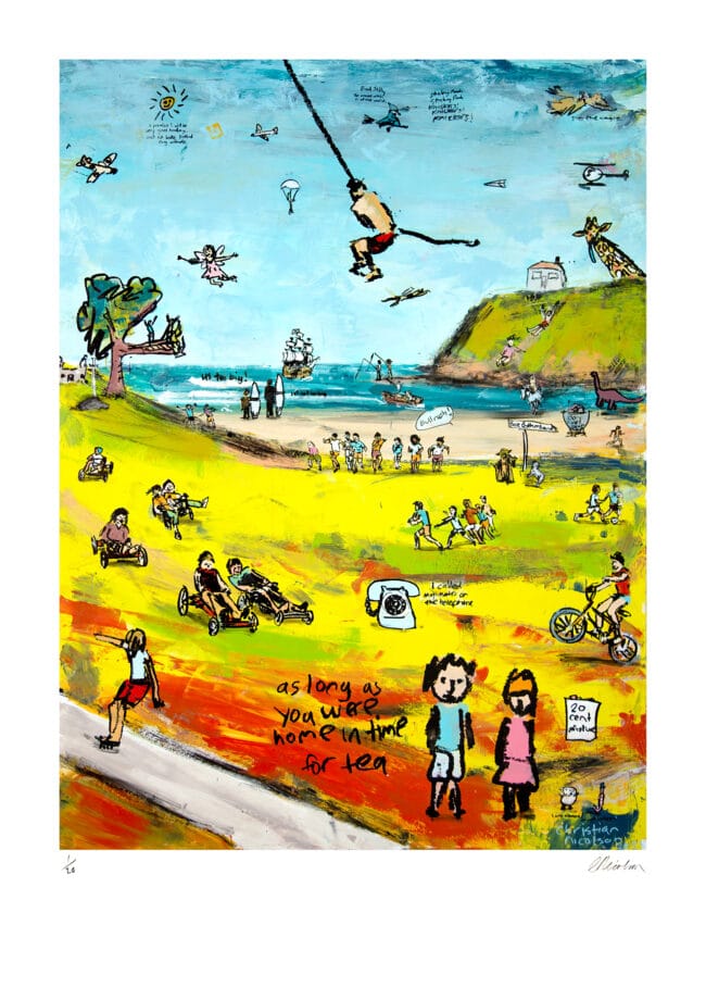 Make Sure Youre Home In Time For Tea Art Print