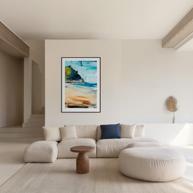 Waipatiki Beach Art Print Waipatiki Beach Art Print