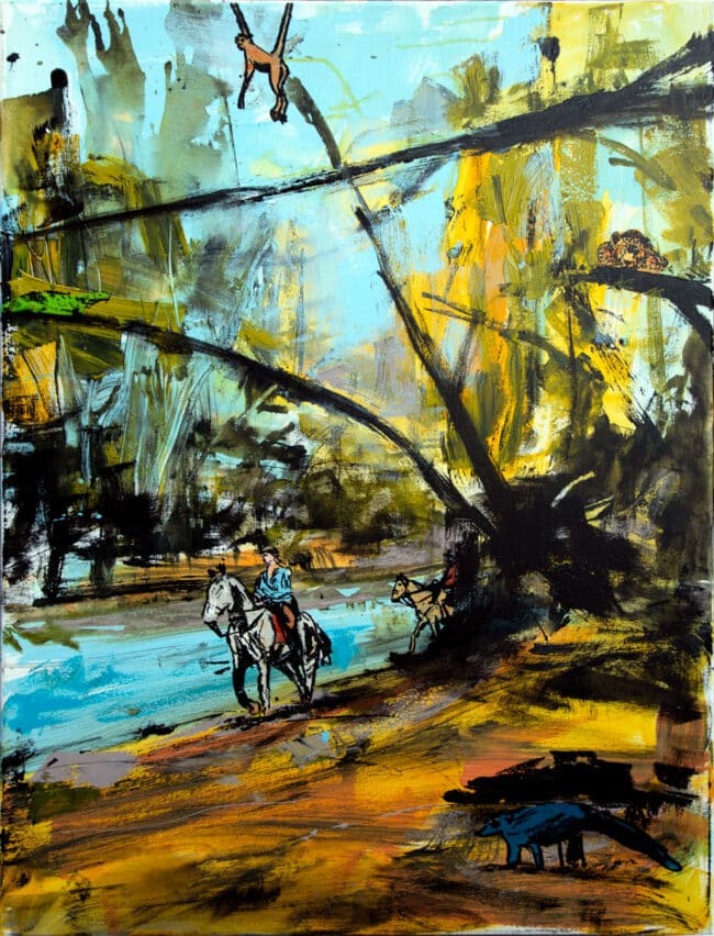Riding Through The Jungle